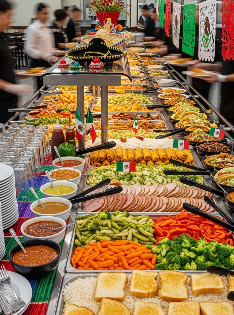 Buffet vertical